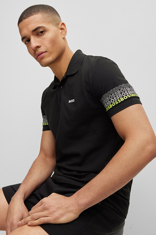 ΜΠΛΟΥΖΑ POLO BOSS - 001 ΜΑΥΡΟ